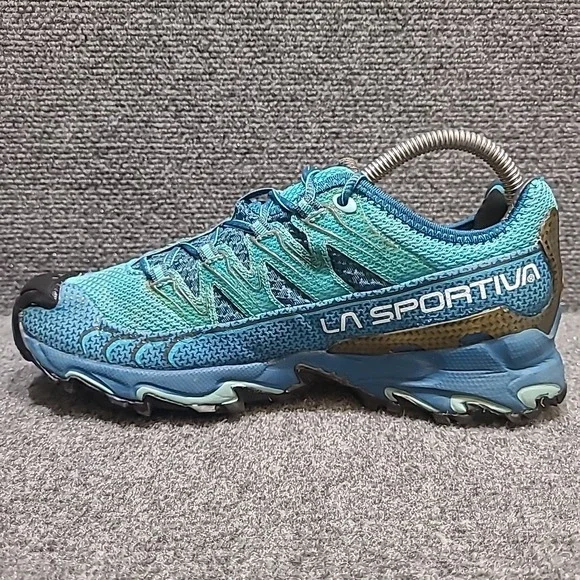 La Sportiva Ultra Raptor Trail Women's US 9 Hiking Running Shoes Blue - Picture 9 of 13
